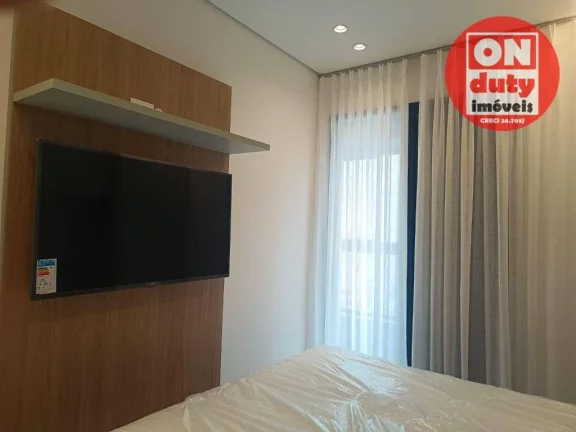 Imagem Apartamento mobiliado com 2 dormitórios à venda, 75 m² por R$ 1.250.000 - José Menino - Santos/SP