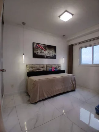 Imagem Apartamento de 2 suítes com vista panorâmica para o mar, com 2 suítes e 2 vagas no Gonzaga