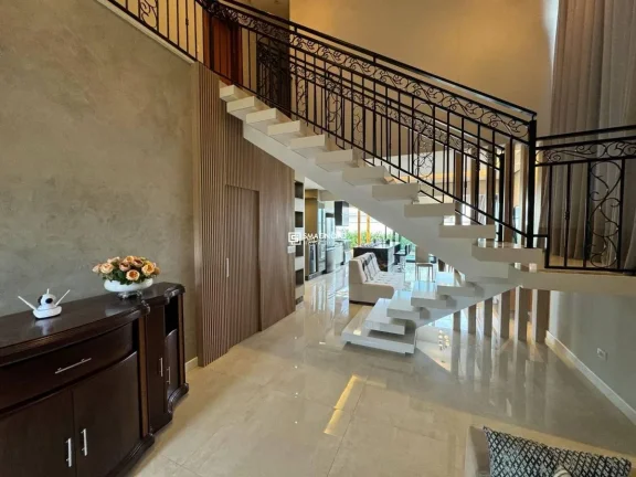Imagem Sobrado com 3 dormitórios à venda, 218 m² por R$ 2.250.000,00 - Residencial Villa D'Aquila - Piracicaba/SP