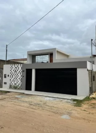 Imagem Casa na Aruana em Rua Pública - 3 Quartos, Posição Leste, 4 Vagas de Garagem