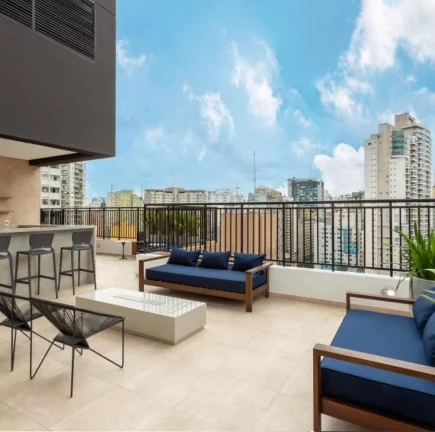 Imagem Apartamento na Região central com 25 metros quadrados com 1 quarto sendo 1 banheiro Possui academia...