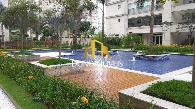 Imagem Apto 106m andar baixo Cond Auge Home Resort Centro SBC