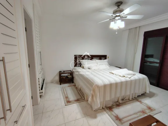 Imagem Apartamento de luxo à venda em Guarujá-SP, no bairro Pitangueiras com lazer: 3 quartos, 3 suítes, 2 salas, 5 banheiros, 2 vagas de garagem, 190m².