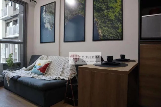 Imagem Apartamento com 1 dormitório para alugar, 27 m² por R$ 5.000,00/mês - Vila Olímpia - São Paulo/SP