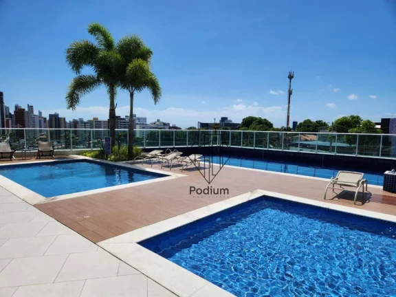 Imagem Apartamento de porteira fechada com varanda sacada e vista para o mar do Bairro Altiplano/Cabo Branco - AP2326.