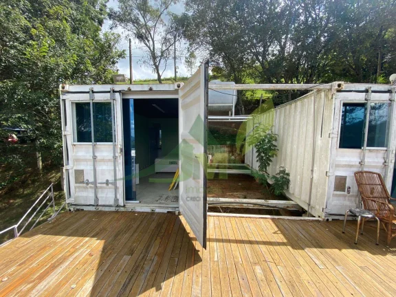 Imagem Linda Chácara Container e Chalé à Venda em Condomínio em Piracaia