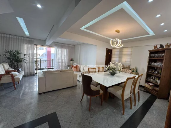 Imagem Apartamento com 4 dormitórios para alugar, 202 m² - MOBILIADO - Goiânia/GO