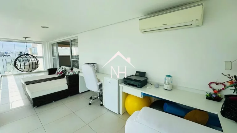 Imagem cobertura duplex de 370 m c/ 3 suítes (1 master), escritório, piscina privativa, 3 vagas com depósito, Churrasqueira, quadra, academia, brinquedoteca