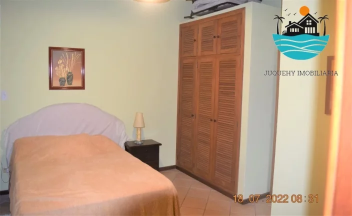 Imagem Aluguel Anual em Juquehy - Casa em condomínio, 03 quartos, sendo 01 suíte, varanda, churrasqueira, piscina a 200 metros da praia | Juquehy Imobiliária