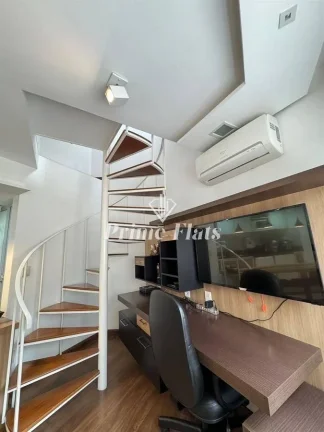 Imagem Flat disponível para venda no Condomínio Palazzo Gritti, com 46m², 1 dormitório e 1 vaga de garagem