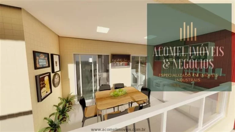 Imagem Apartamentos no Litoral para venda em Praia Grande no bairro Vila Tupi