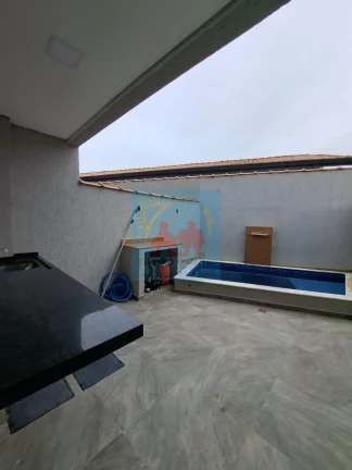 Imagem Sobrado de Condomínio com 2 dorms, Vila Anhanguera, Mongaguá - R$ 340 mil, Cod: 2184