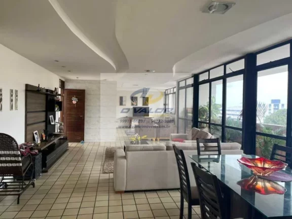 Imagem Vendo Apartamento com 347,69m², 4 quartos s/ 3 suítes + DCE, sala ampla e 3 vagas