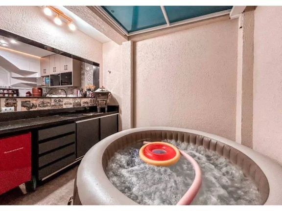 Imagem Casa em Condomínio Fechado 118 m² 3 Dormitorios e 2 Vagas Porteira Fechada