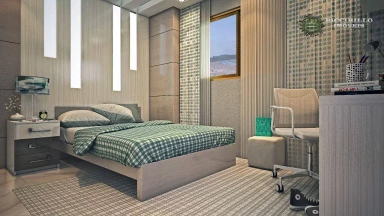 Imagem Apartamento com 3 dormitórios à venda, 129 m² por R$ 1.102.000,00 - Vila Guilhermina - Praia Grande/SP