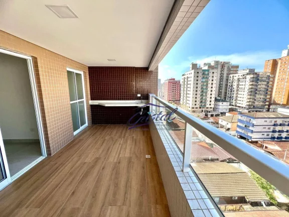 Imagem Apartamento com 2 dormitórios à venda, 76 m² por R$ 585.000,00 - Tupi - Praia Grande/SP
