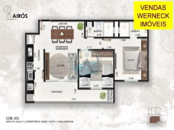 Imagem APTO RESIDENCIAL em Ubatuba - SP, CENTRO