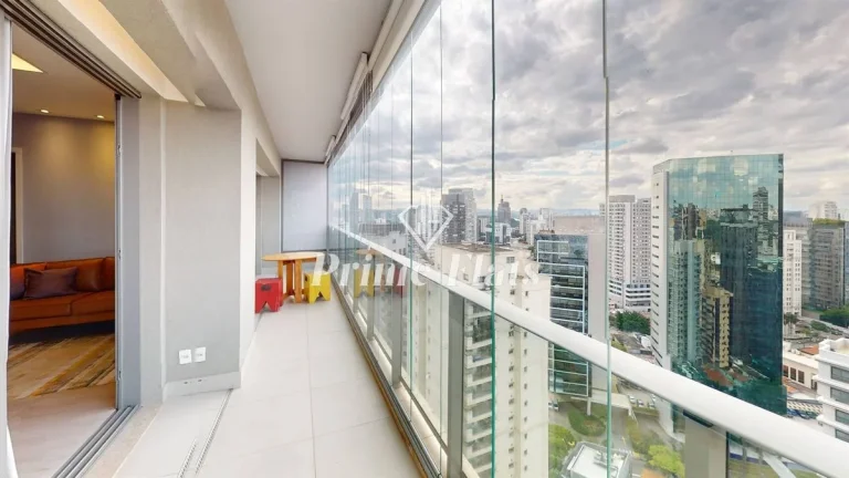 Imagem Flat disponível para locação no VHouse Faria Lima, com 92m², 2 dormitórios e 2 vagas