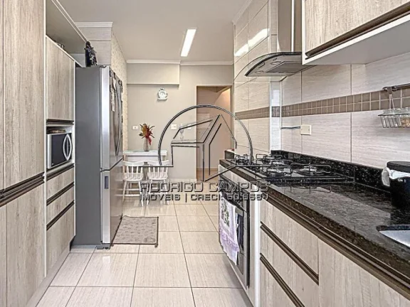 Imagem Maravilhoso Apartamento 3 Quartos em Campo da Aviação, Praia Grande