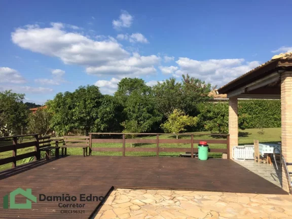 Imagem Chacara com 4100 metros, lago com peixe, churrasqueira, piscina, fogão alen