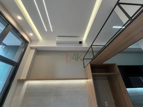 Imagem Apartamento com 34m² com 1 dormitório, 1 banheiro, 1 vaga de Garagem, semi mobiliado - Brooklin