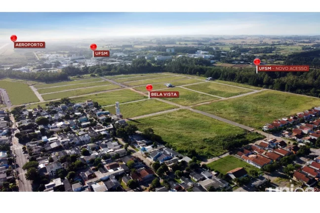 Lote para venda no Bela Vista Parque ao lado da UFSM