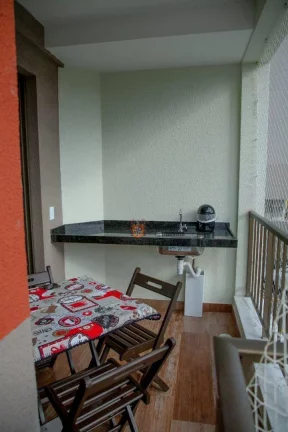 Imagem Apartamento com 2 dormitórios à venda, 56 m² por R$ 530.000,00 - Martim de Sá - Caraguatatuba/SP