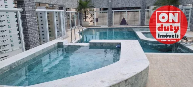 Imagem Apartamento com 2 dormitórios à venda, 77 m² por R$ 970.000,00 - Boqueirão - Santos/SP