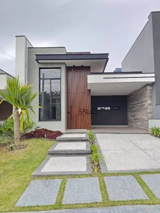 Imagem Casa moderna com 3 suítes à venda, 140 m² por R$ 1.200.000 - Condomínio Park Gran Reserve - Indaiatuba/SP