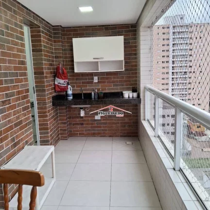 Imagem Apartamento com 2 dormitórios à venda, 63 m² por R$ 550.000 - Canto do Forte - Praia Grande/SP