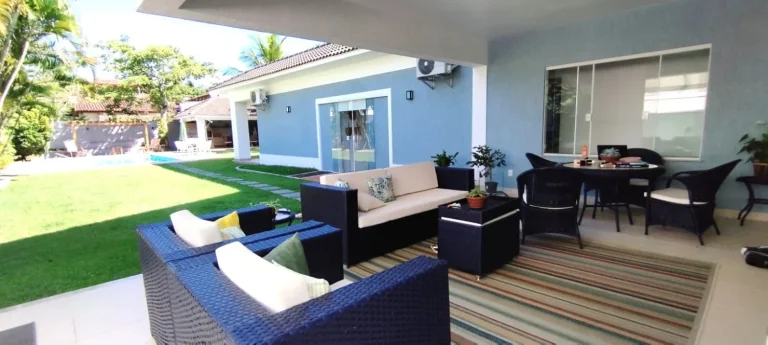 Imagem Casa em Condomínio Novo Leblon, em terreno de 1000 m², 6 suítes, jardins, piscina, área gourmet com churrasqueira.