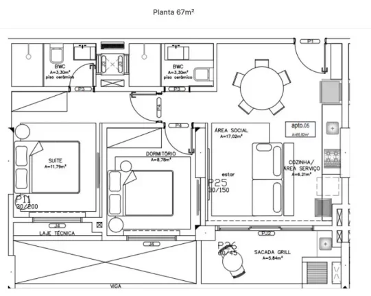Imagem Apartamento 1 dormitório para Venda em Itajaí / SC no bairro Praia Brava de Itajaí
