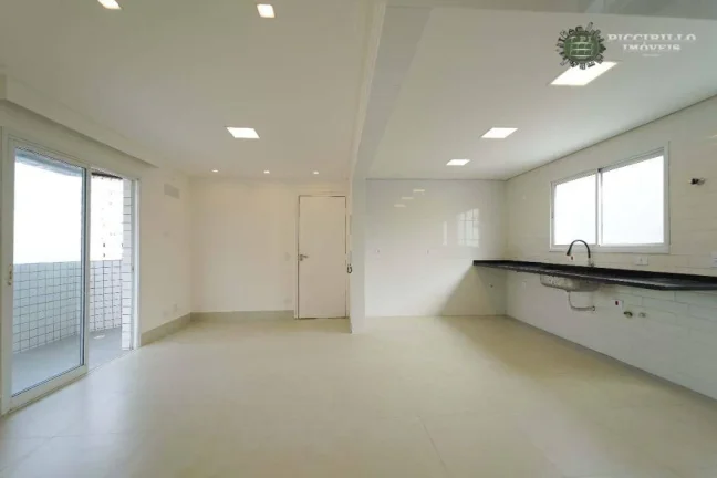 Imagem Cobertura com 3 dormitórios à venda, 145 m² por R$ 1.100.000,00 - Vila Guilhermina - Praia Grande/SP