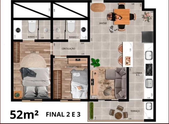 Imagem Apartamento à venda com 3 dormitórios em Vila Claudio Santo André-SP