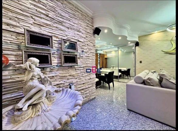 Imagem Apartamento com 3 dormitórios à venda, 118 m² por R$ 1.620.000 - Boqueirão - Santos/SP