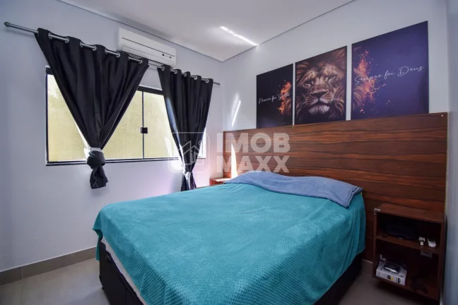 Imagem Venda de casa Condomínio Quintas do Santa Barbara 3 quartos suítes casa moderna nova espaço gourmet com parrilha churrasqueira
