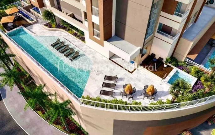 Imagem Apartamento a venda de 1 dormitório (duplex) 75m² de útil, suíte master, Bairro Chácara da Barra - Campinas.
