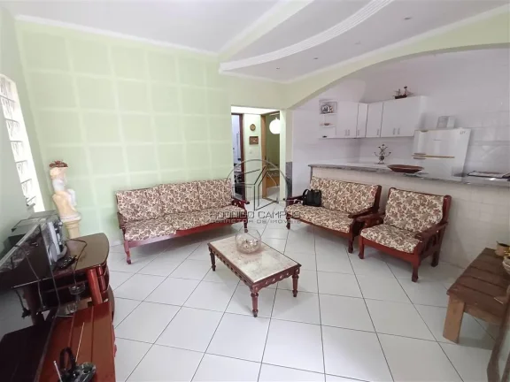 Imagem Espaçosa Casa Térrea 3 Quartos no Canto do Forte - Praia Grande