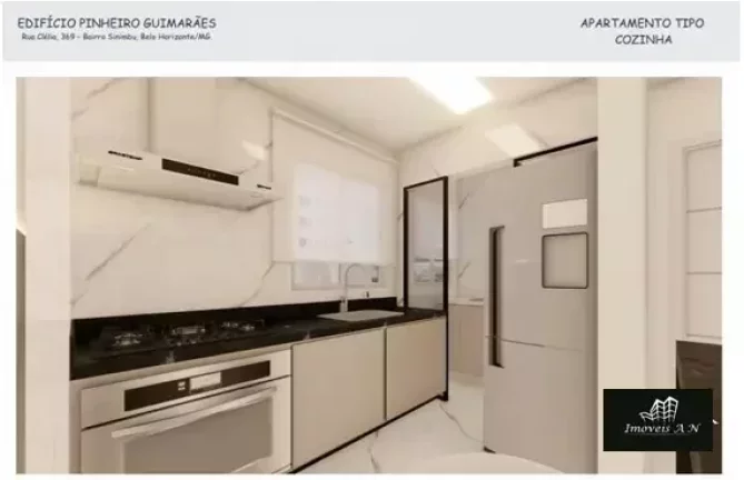 Imagem Cobertura duplex à venda, 3 quartos, 1 suíte, 2 vagas, Rio Branco - Belo Horizonte/MG