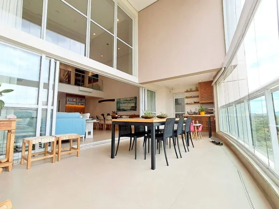 Imagem Apartamento com 4 dormitórios, 328 m² - venda por R$ 5.500.000,00 ou aluguel por R$ 39.450,00/mês - The Lake Gramercy Park - Barueri/SP