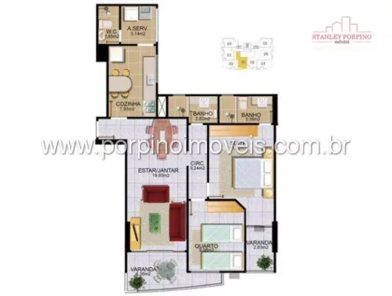 Imagem Loja para alugar, 80 m² por R$ 2.750,00/mês - Praia de Itaparica - Vila Velha/ES
