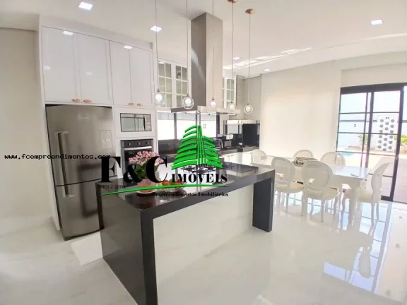 Imagem Casa em Condomínio para Venda em Limeira, Residencial Greville, 3 dormitórios, 5 banheiros, 4 vagas
