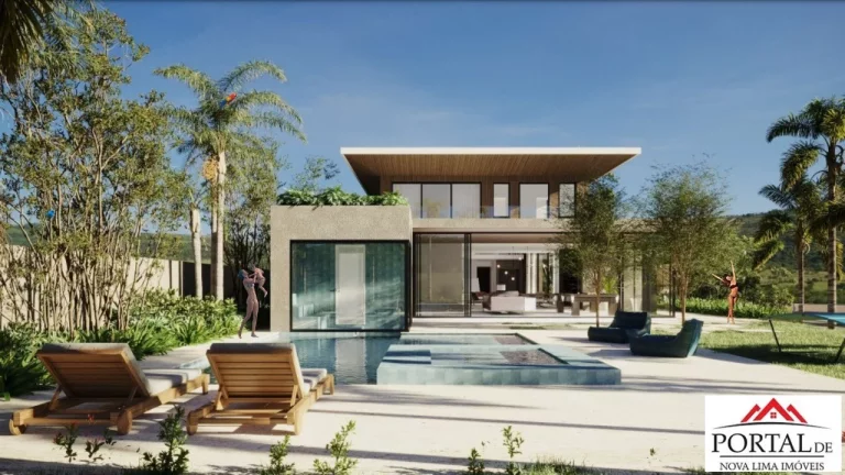 Imagem Casa moderna a venda no condomínio Alphaville Lagoa dos Ingleses,