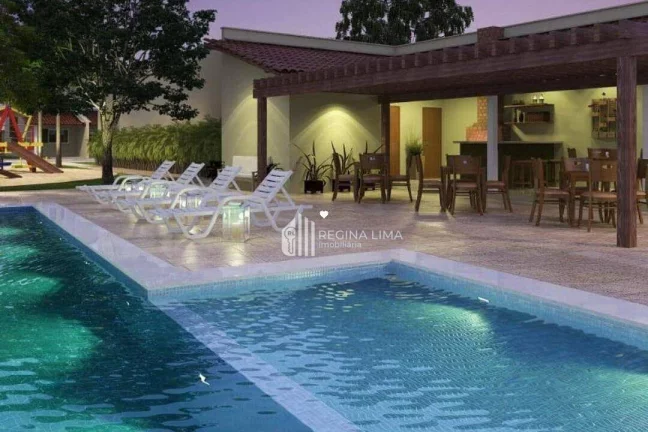 Imagem Casa duplex, em construção, 2 dormitórios à venda por R$ 180.000,00 - Condomínio JARDIM DE MARIA LUISA - Santo Antônio - Teresina/PI