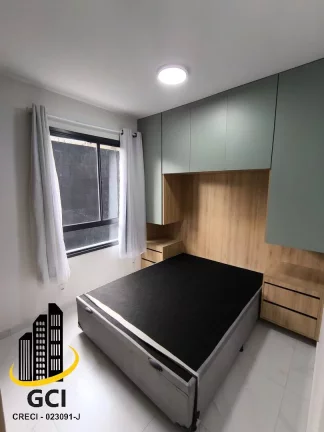 Imagem apartamento semi mobiliado para locação metro Marechal Deodoro