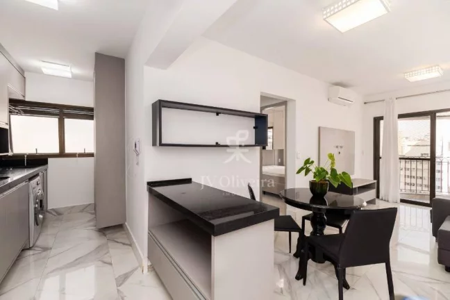 Imagem Apartamento com 1 dormitório para alugar, 42 m² - Itaim Bibi - São Paulo/SP