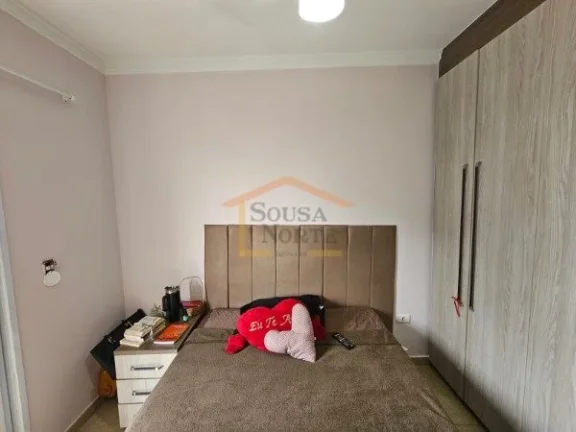 Imagem Sobrado com 85 m², 2 dormitórios, sendo 2 suítes, sendo uma com varanda, 3 banheiros no total, sa...