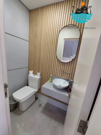 Imagem Casas para Alugar Temporada Juquehy - (Canto direito) pertinho da praia, 5 suítes, piscina aquecida, sauna, máx. 12 pessoas | Juquehy Imobiliária