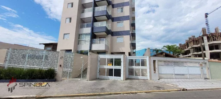 Imagem Apartamento com 2 dormitórios à venda, 54 m² por R$ 365.000,00 - Mirim - Praia Grande/SP