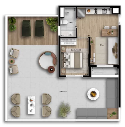 Imagem Apartamento à venda no bairro Vila Clementino - São Paulo/SP